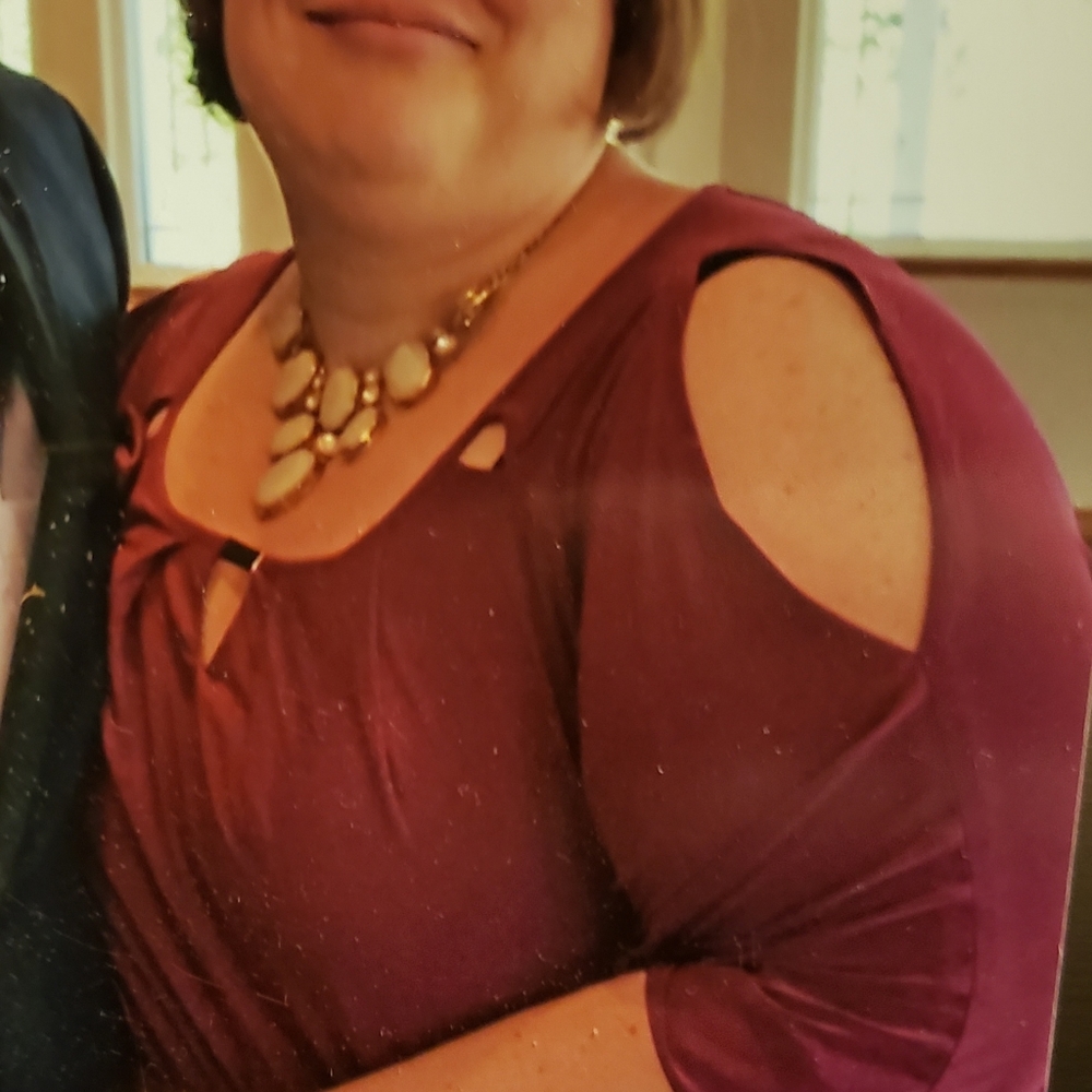 Maxi Dress- Peek-a-boo Shoulder